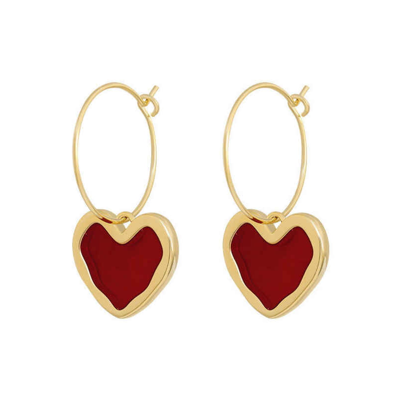 Beautynx Spark Twist Earrings | Red | BNX-EAR-0016