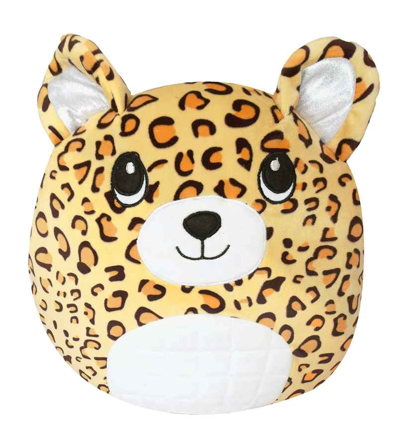 Mirada 30Cm Tiger Super Soft Cushion Toy - Yellow