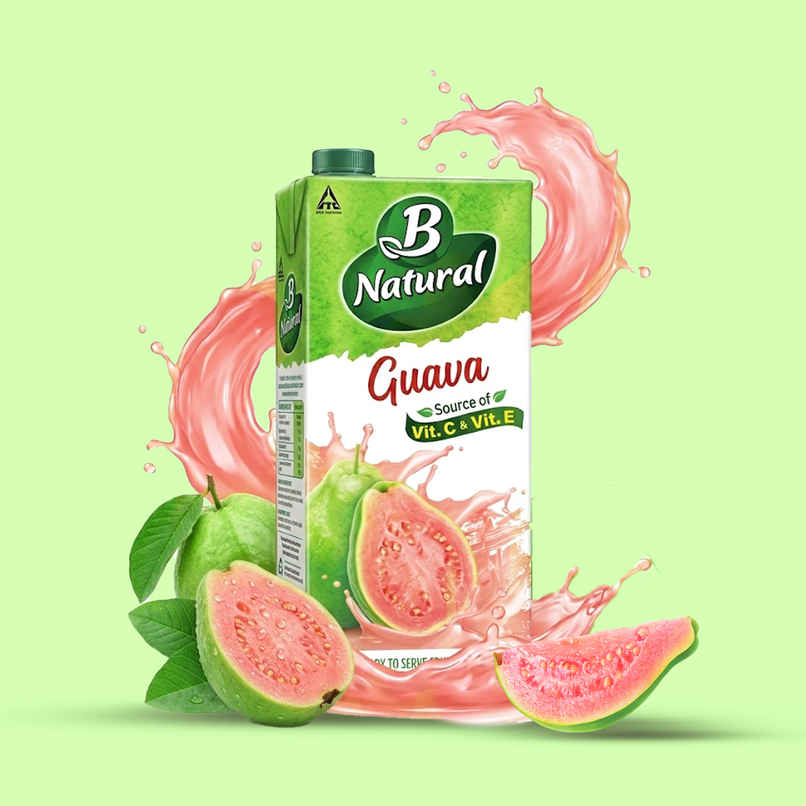 B Natural Guava Juice, Vitamin C & E B Natural Guava Juice, Vitamin C & E