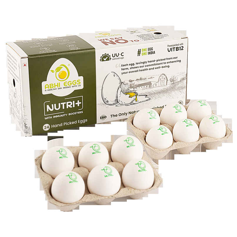 Abhi Nutri+ White Eggs Abhi Nutri+ White Eggs