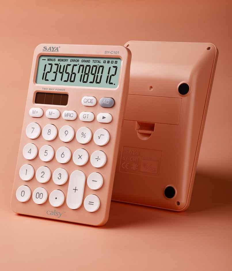 Saya Ultra-Light & Ultra-Fast SY-C101 Desktop Calculator -| Assorted