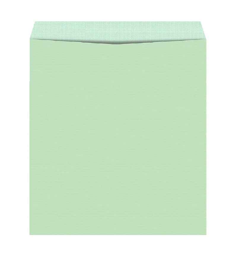 Paperbees A4 Sized Cloth Lined Green Envelope Laminated
