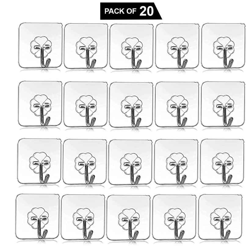 Daluci Strong Adhesive Hook for Home-Office and Kitchen Use Daluci Strong Adhesive Hook for Home-Office and Kitchen Use