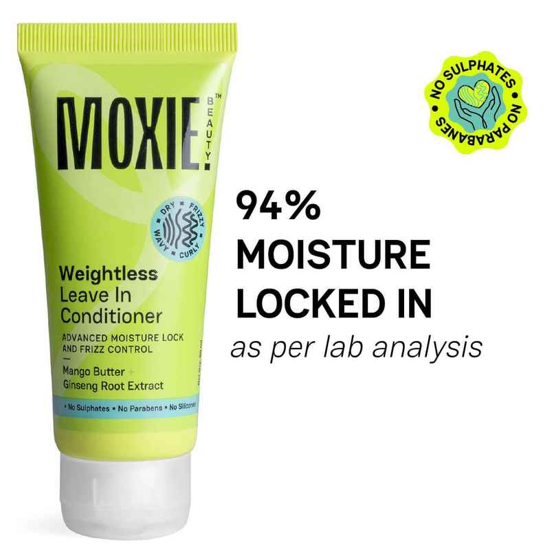 Moxie Beauty Weightless Leave In Conditioner 50ml Moxie Beauty Weightless Leave In Conditioner 50ml