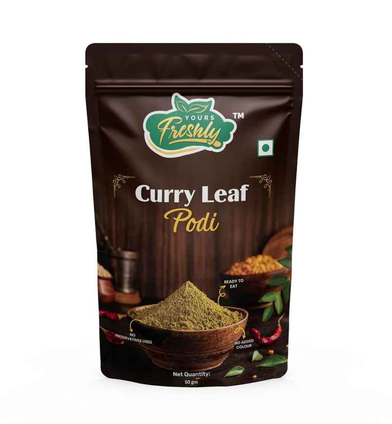 Yours Freshly Curry Leaf Gunpowder Podi