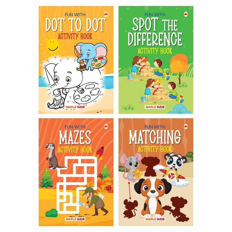Brain Boosting Activity Book Set (Set of 4 Books) Brain Boosting Activity Book Set (Set of 4 Books)
