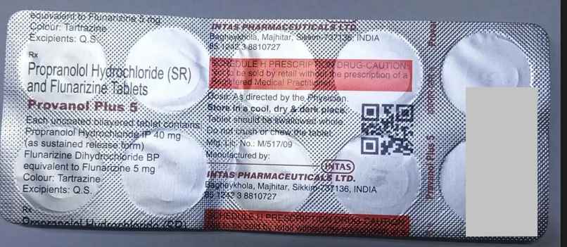 Provanol Plus 5 Tablet SR