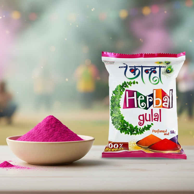 Herbal Holi Gulal | Pink | Star