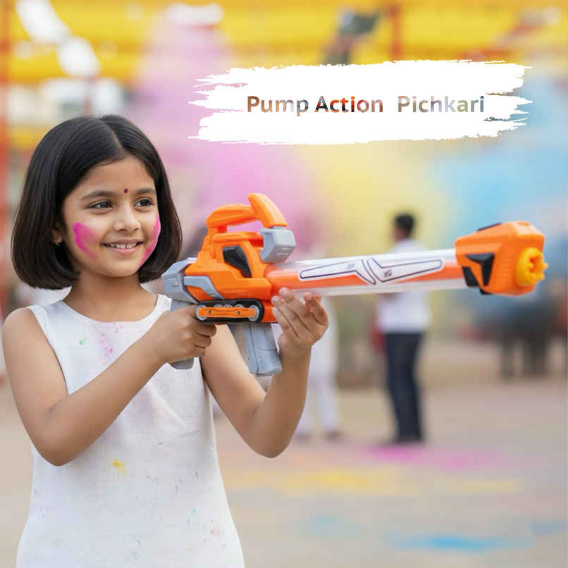 Engineering Theme Water Cannon Holi Pichkari | Star Toys