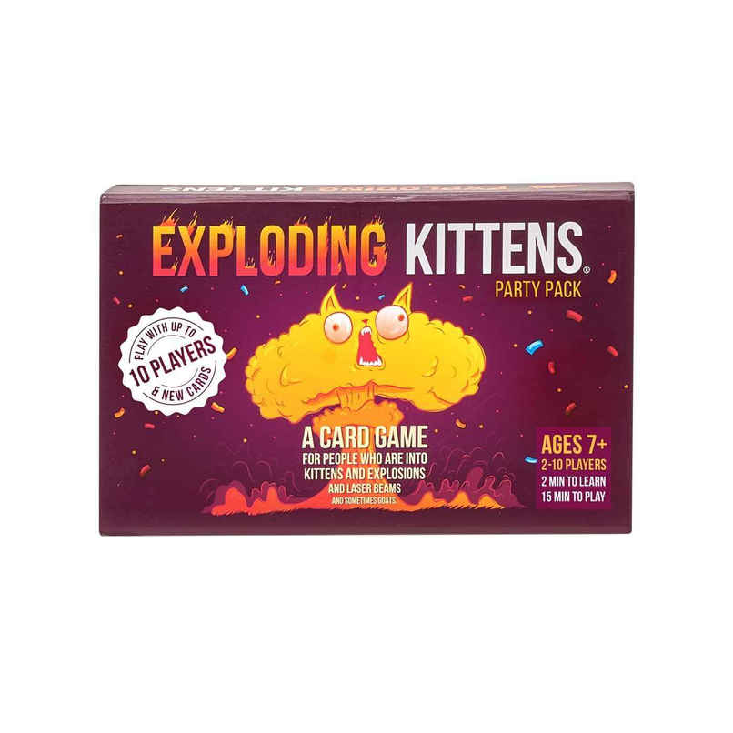 Awestuffs Exploding Kittens Party Pack A Card Game About Kitten and Explosions and Sometimes Goats Awestuffs Exploding Kittens Party Pack A Card Game About Kitten and Explosions and Sometimes Goats