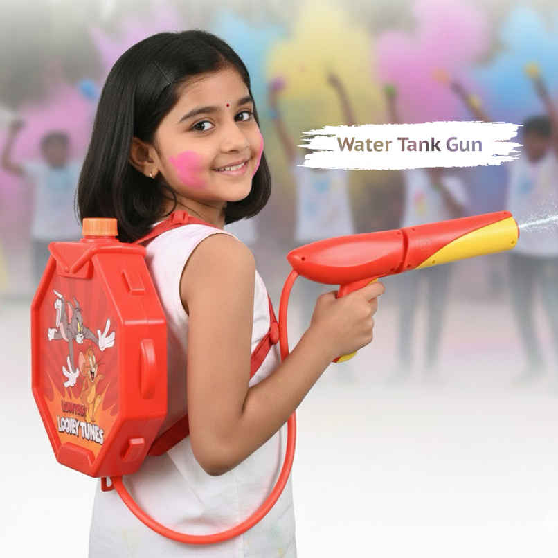 Tom and Jerry Holi Water Tank Pichkari | 2.25 L | Tomuncle Tom and Jerry Holi Water Tank Pichkari | 2.25 L | Tomuncle