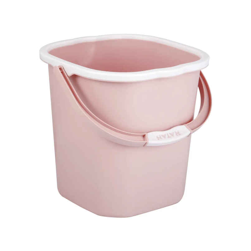Ratan Plasticware Premia Bucket | 18 L | Diaso Pink Ratan Plasticware Premia Bucket | 18 L | Diaso Pink