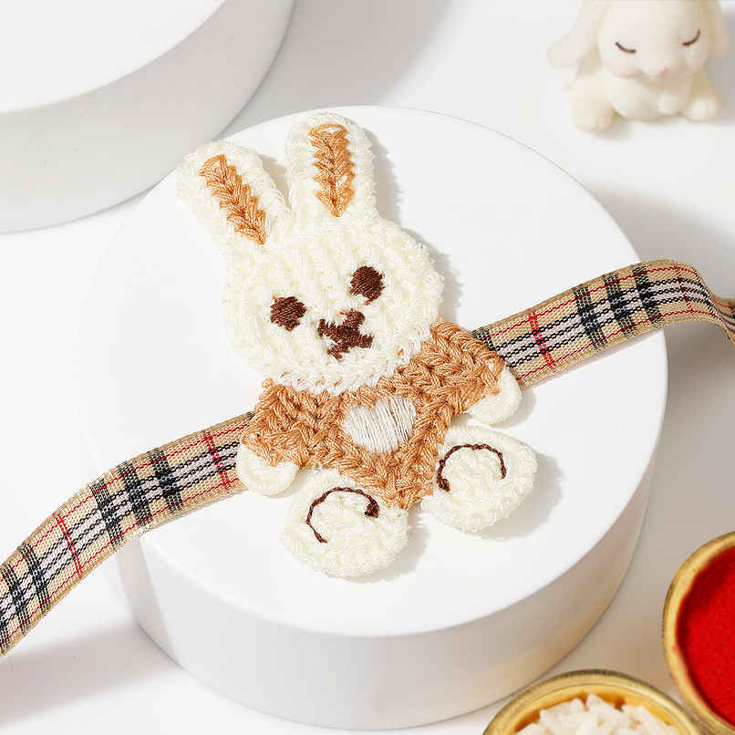 IGP Crochet Rabbit Kids Rakhi IGP Crochet Rabbit Kids Rakhi