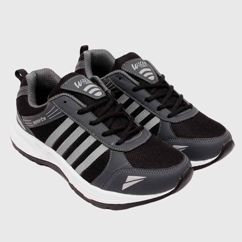 Asian Jio-13 Men Sports Shoes | Size-7 | Dark Grey & Black Asian Jio-13 Men Sports Shoes | Size-7 | Dark Grey & Black