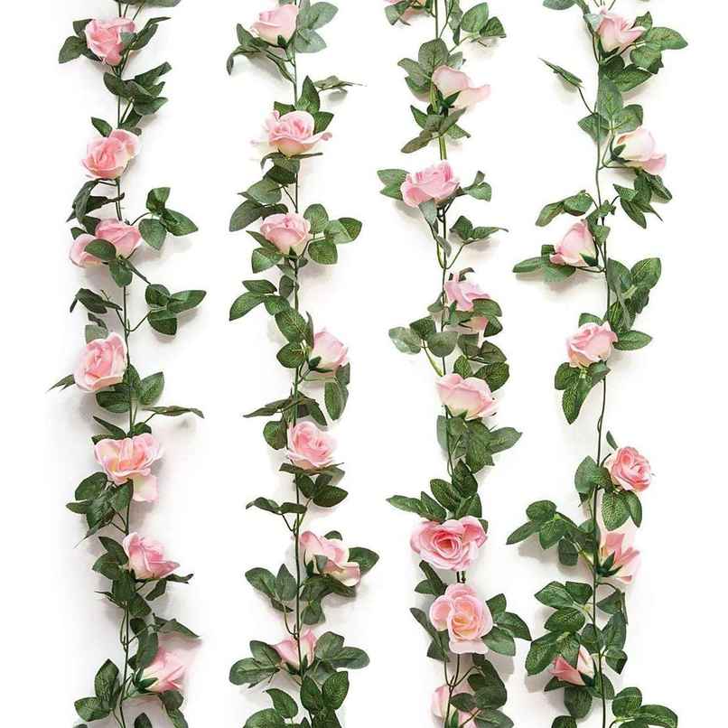 Tied Ribbons Set Of 2 Artificial Vine Plant Leaves Creeper Garland (183 Cm) Tied Ribbons Set Of 2 Artificial Vine Plant Leaves Creeper Garland (183 Cm)