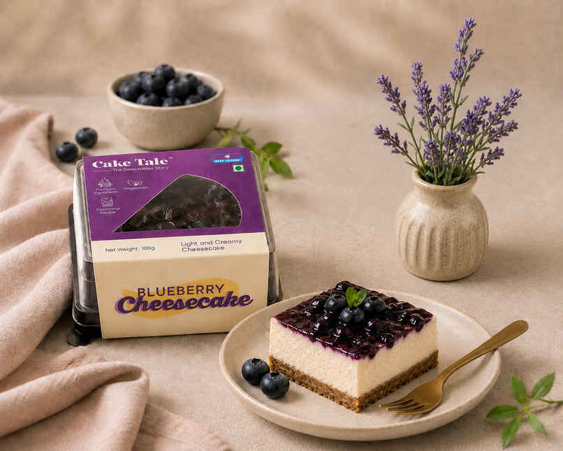 Cake Tale Blueberry Cheesecake