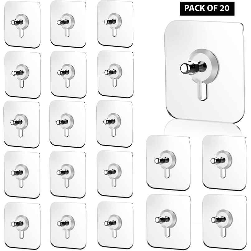 Daluci Nail-Free Wall Screw Adhesive Hook For No-Drill Bathroom Installation Daluci Nail-Free Wall Screw Adhesive Hook For No-Drill Bathroom Installation