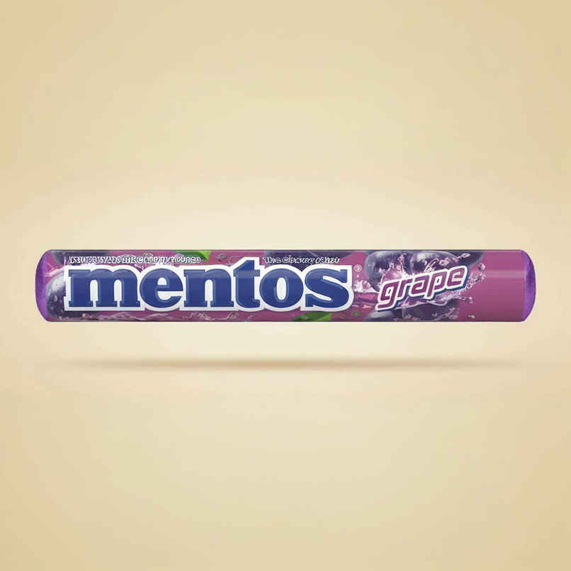Mentos Grape Candy Roll