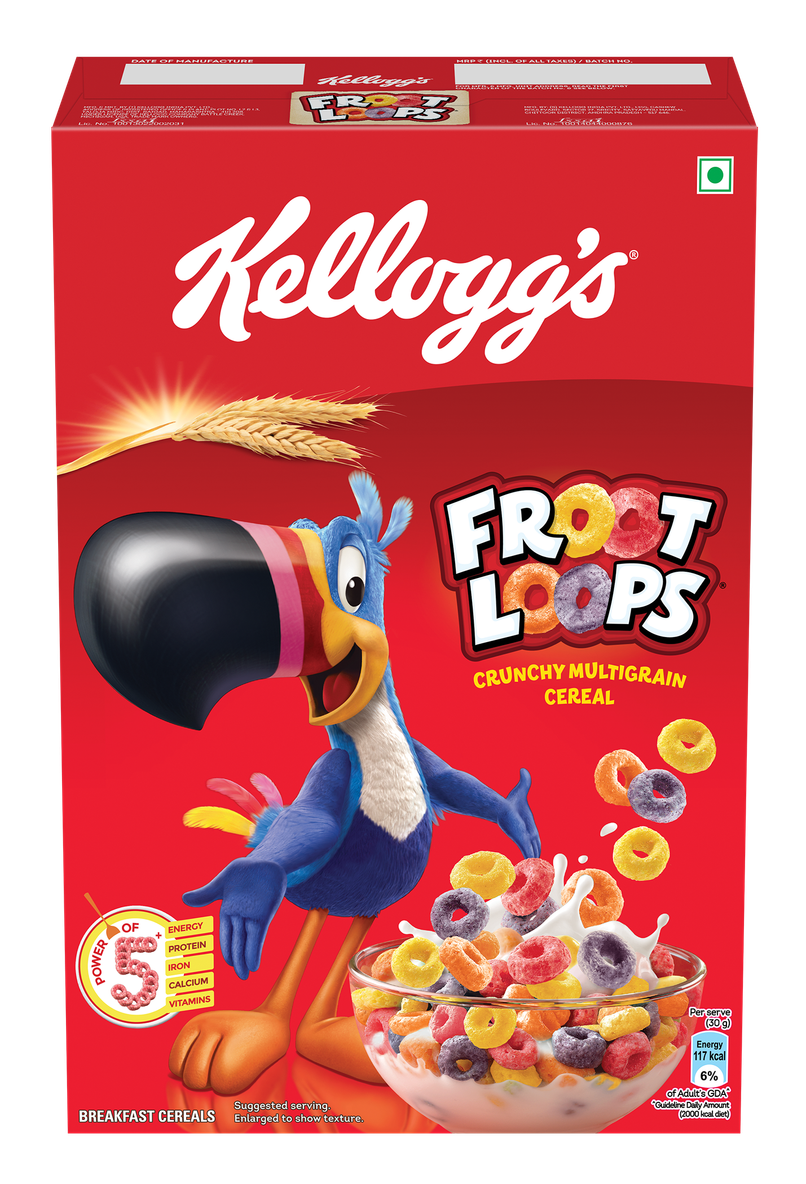 Kellogg's Froot Loops - Crunchy Multigrain Cereal