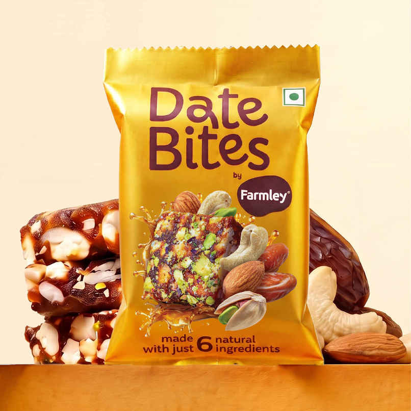 Farmley Date Bites Dry Fruit Burfi - No Added Sugar Farmley Date Bites Dry Fruit Burfi - No Added Sugar