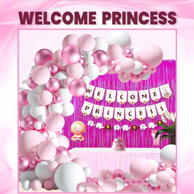 Welcome Princess Decoration Kit | Assorted | Let's Vybe