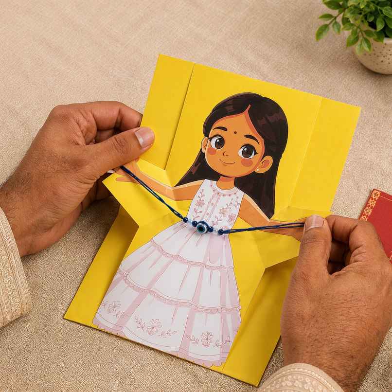 3D Hug Card Rakhi | Happy Mail 3D Hug Card Rakhi | Happy Mail