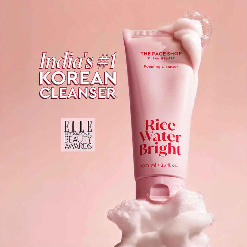 The Face Shop Rice Water Bright Foaming Cleanser The Face Shop Rice Water Bright Foaming Cleanser