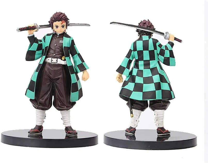 Awestuffs Tanjiro Demon Slayer Action Figure Limited Edition for Car Dashboard Awestuffs Tanjiro Demon Slayer Action Figure Limited Edition for Car Dashboard