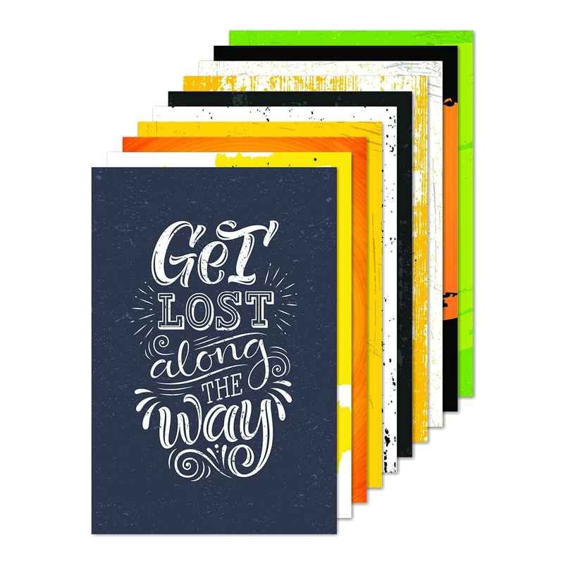 Paper Plane Design Wall Posters For Office Decor | Set of 10 | Size | 12 Inch x 18 Inch | D44