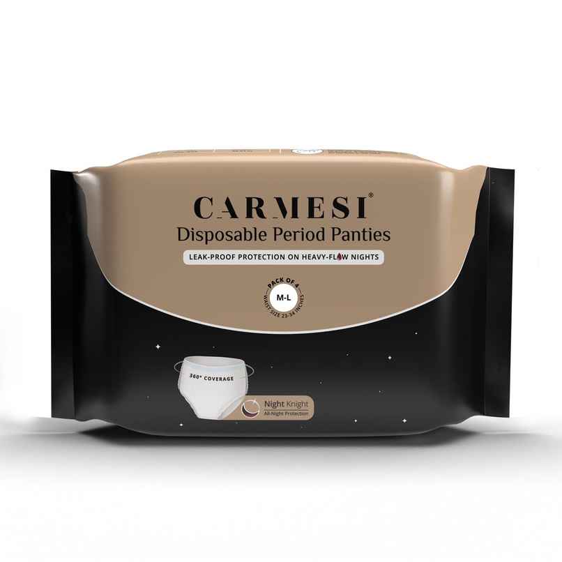 Carmesi Disposable Period Panties | All-Night Protection | M-L
