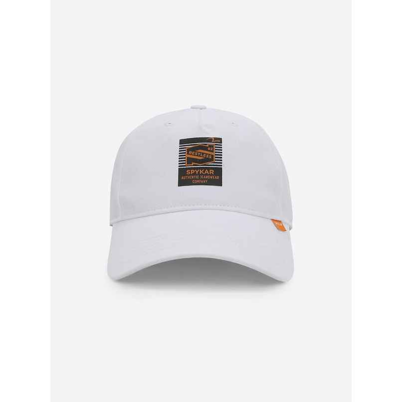 Spykar White Caps for Men's | MACAPAS019