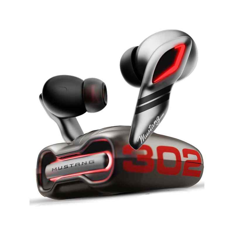 GOBOULT Mustang Torq | 50Hrs Battery | App Support | 4 Mic Enc | 5.4V BT | Silver