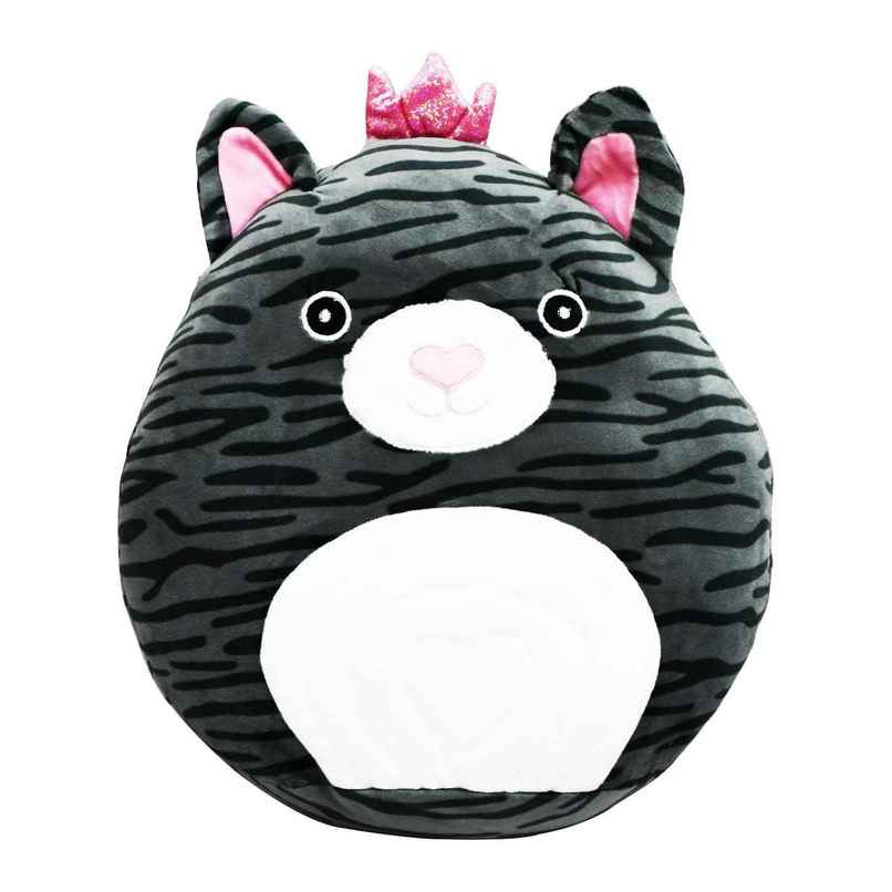 Mirada 30Cm Super Soft Cat Cushion Toy - Grey Mirada 30Cm Super Soft Cat Cushion Toy - Grey