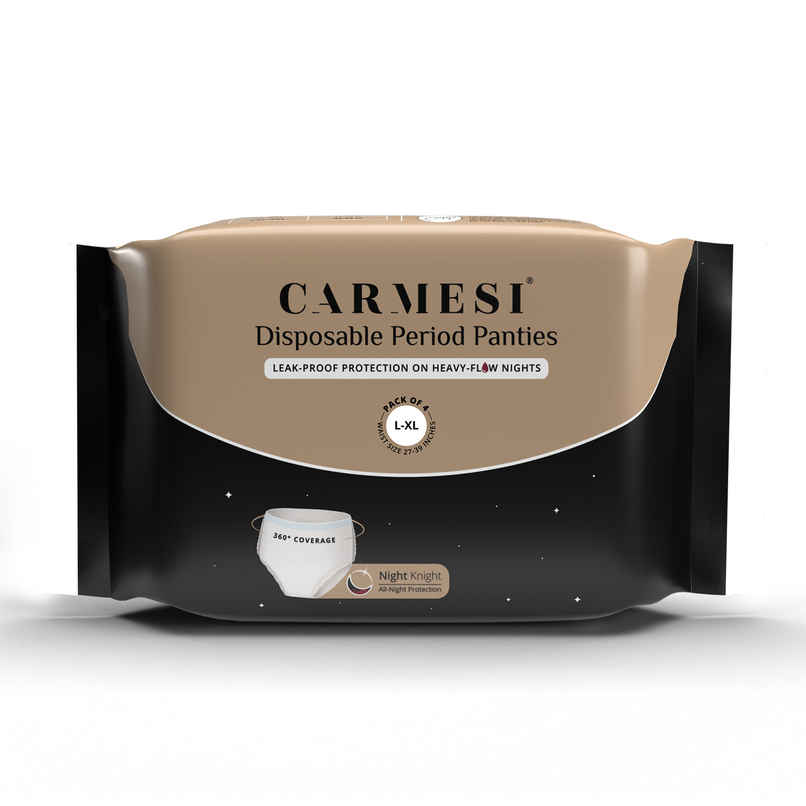 Carmesi Disposable Period Panties | All-Night Protection | L-XL