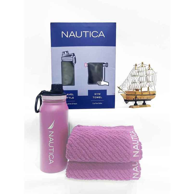 Nautica Triple Layer Insulated Thermos Bottle | Sports Use | Lilac | 3 pc Nautica Triple Layer Insulated Thermos Bottle | Sports Use | Lilac | 3 pc