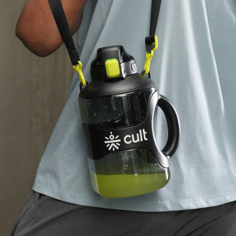 Cult Gallon Bottle 2.2L Black Cult Gallon Bottle 2.2L Black
