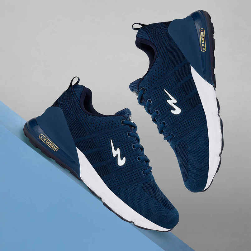 Campus Syrus Blue Men's Running Shoes - UK 9