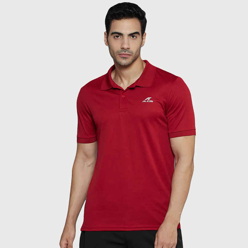 Alcis Men's Wonder Polo | Wine | S