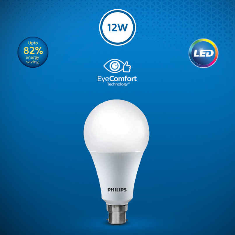 Philips 12Watt Led Bulb |Acebright High Wattage Led Bulb|: Light Bulb| Crystal White | B22 Base Holder Philips 12Watt Led Bulb |Acebright High Wattage Led Bulb|: Light Bulb| Crystal White | B22 Base Holder