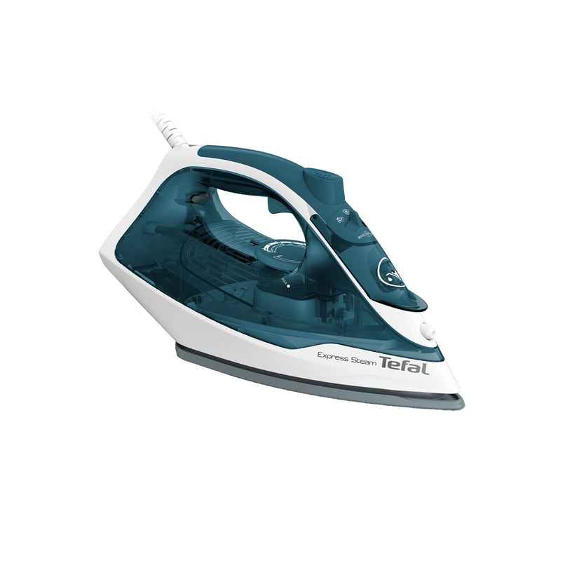 Tefal Express Steam Iron 2400 W, X-Glide Ceramic Soleplate, 40g/min Steam, Wrinkle Remover