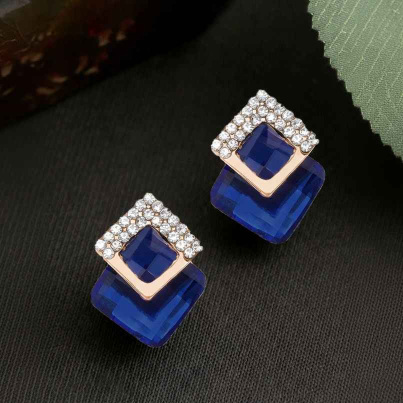 Youbella Fashion Jewellery Earrings For Girls And Women (Blue)(Ybear - 32076)