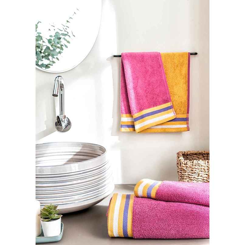 D'Decor Zero Twist Premium Cotton Hand Towel | High Absorbency | Sunshine Rose Multi D'Decor Zero Twist Premium Cotton Hand Towel | High Absorbency | Sunshine Rose Multi