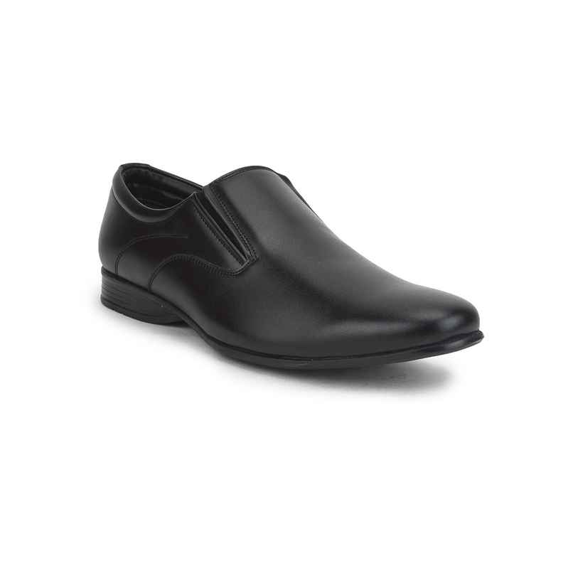 Liberty Robert-1 Black Pu Formal Non Lacing Mens - 8 UK