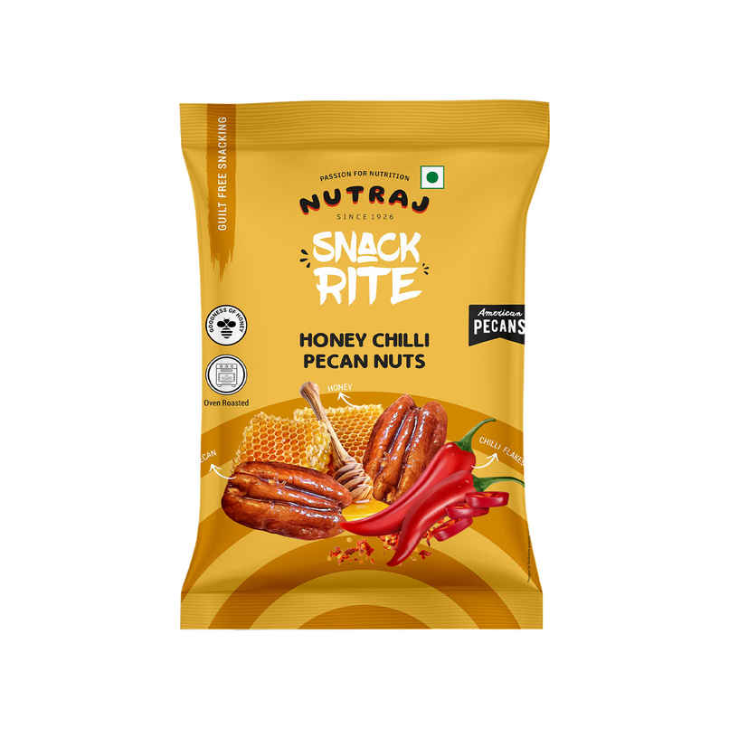 Nutraj Snackrite Premium Golden Honey Chilli Pecan