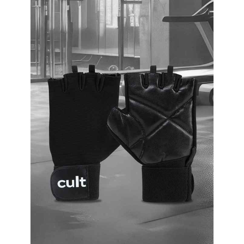 Cult Gym Gloves Small All Black Cult Gym Gloves Small All Black