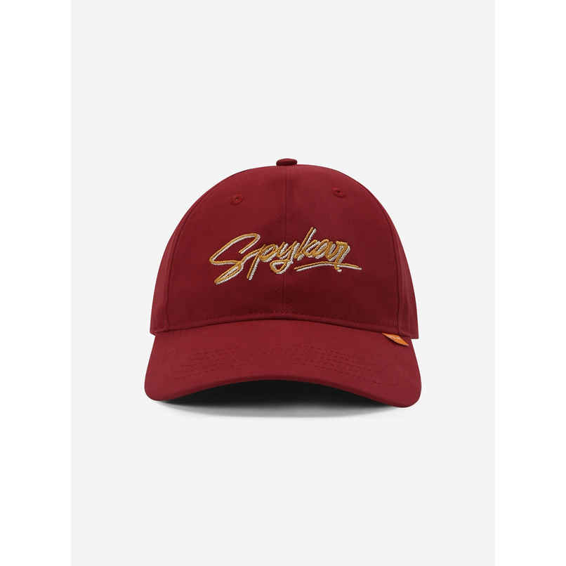 Spykar Maroon & Yellow Caps for Men's | MACAPAS010