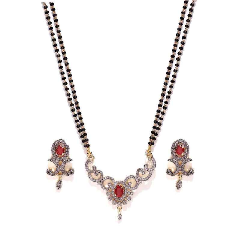YouBella Latest Traditional Jewellery Gold Plated Mangalsutra for Women (YBMS - 10080A) YouBella Latest Traditional Jewellery Gold Plated Mangalsutra for Women (YBMS - 10080A)