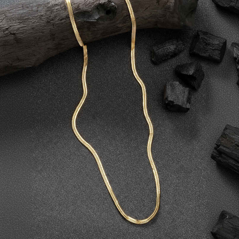 NVR Women's Gold - Plated Minimal Chain | NVR2708 NVR Women's Gold - Plated Minimal Chain | NVR2708