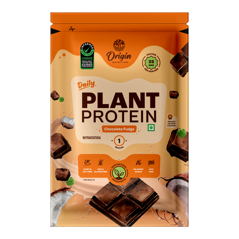 Origin Nutrition Daily Plant Protein Chocolate Single Serving