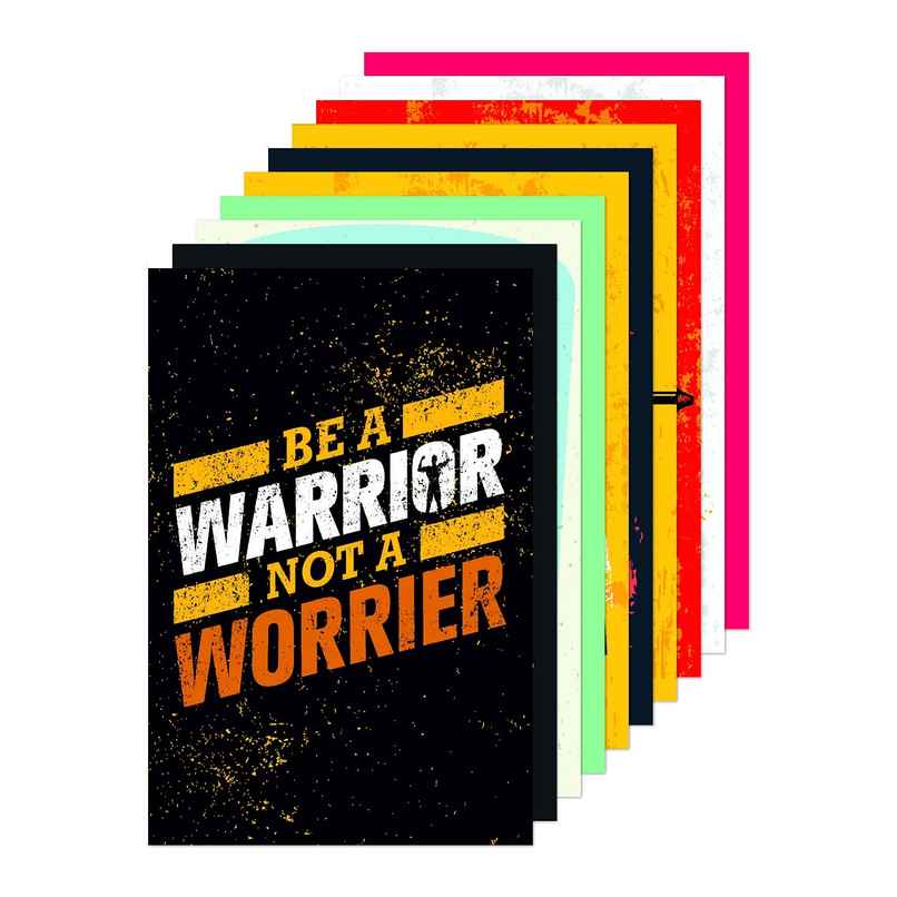 Paper Plane Design Wall Posters For Office Decor | Set of 10 | Size | 12 Inch x 18 Inch | D61